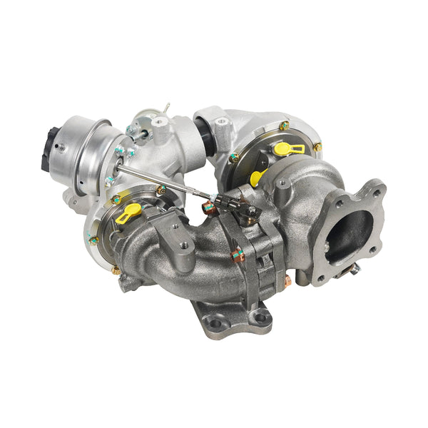 Standard Bi-Turbo Chargers for Mazda 3 / 6 / CX-5 2.2L Skyactiv-D SH0113700A 810358 - SpeedUpPerformance