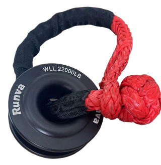 RUNVA WINCH RECOVERY RING AND SOFT SHACKLE COMBO