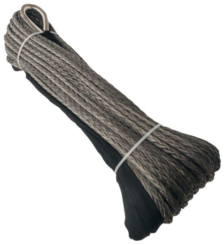 RUNVA WINCH SYNTHETIC WINCH ROPE - GREY