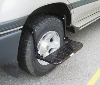 ADJUSTABLE WHEEL STEP