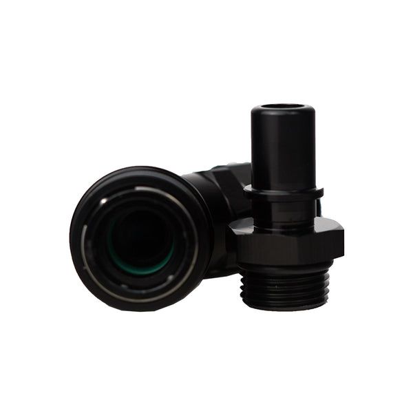 -10AN Push-Lock Quick Release Fitting - 45 Degree - SPEEDUPPERFORMANCE