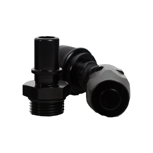 -10AN Push-Lock Quick Release Fitting - 45 Degree - SPEEDUPPERFORMANCE