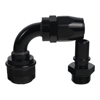 -10AN Push-Lock Quick Release Fitting - 90 Degree - SpeedUpPerformance