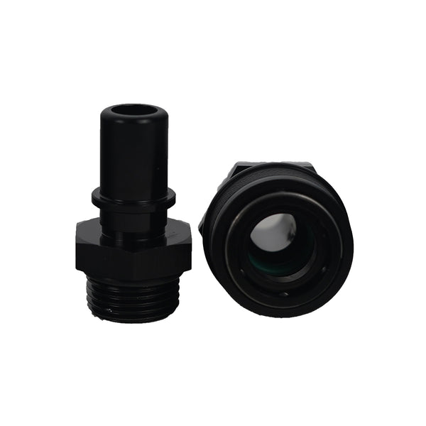 -10AN Push-Lock Quick Release Fitting - Straight - SPEEDUPPERFORMANCE