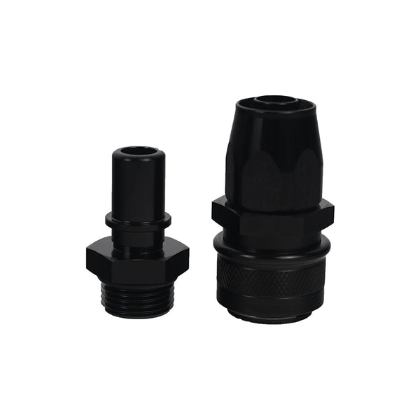 -10AN Push-Lock Quick Release Fitting - Straight - SPEEDUPPERFORMANCE