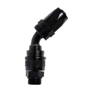 -8AN Push-Lock Quick Release Fitting - 45 Degree - SpeedUpPerformance