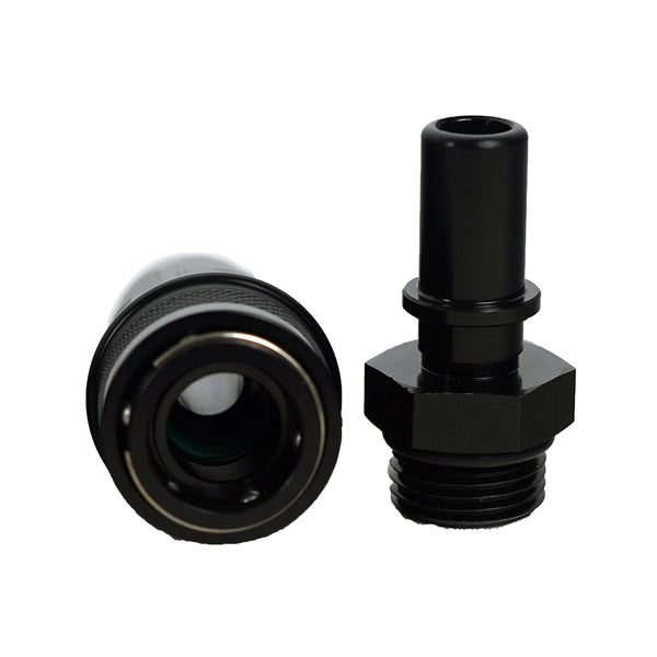 -8AN Push-Lock Quick Release Fitting - Straight - SpeedUpPerformance