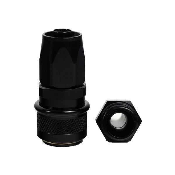 -8AN Push-Lock Quick Release Fitting - Straight - SpeedUpPerformance