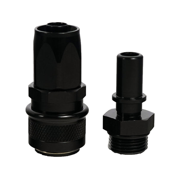 -8AN Push-Lock Quick Release Fitting - Straight - SpeedUpPerformance