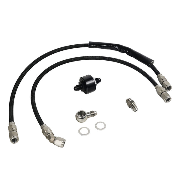 Demon Pro RS Turbo Oil Feed Line Kit for Ford Falcon BA/BF/FG/FG-X & Territory Barra - SpeedUpPerformance