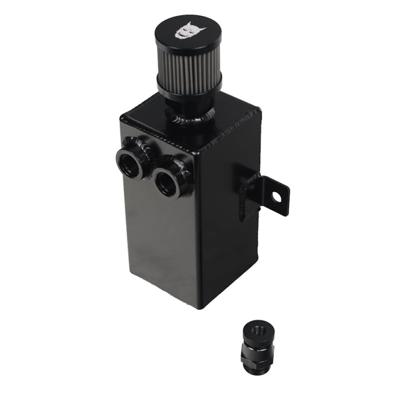 1.0L Universal High-Performance Baffled Catch Can with Drain - SpeedUpPerformance