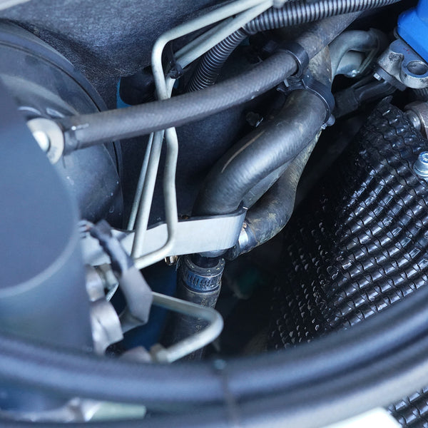 Demon Pro-Series Heater Line Bracket for Ford Falcon FG FGX Barra - SpeedUpPerformance