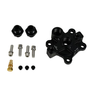 -10AN Oil Block / Filter Relocation for Nissan RB20 RB25 RB26 RB30 - SpeedUpPerformance