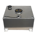 60 Litre Baffled Fuel Cell with Twin Pump Fuel Hanger - Silver - SPEEDUPPERFORMANCE