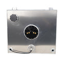 60 Litre Baffled Fuel Cell with Twin Pump Fuel Hanger - Silver - SPEEDUPPERFORMANCE