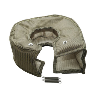 Heavy Duty Turbo Beanie for T6 turbos - Titanium - SpeedUpPerformance