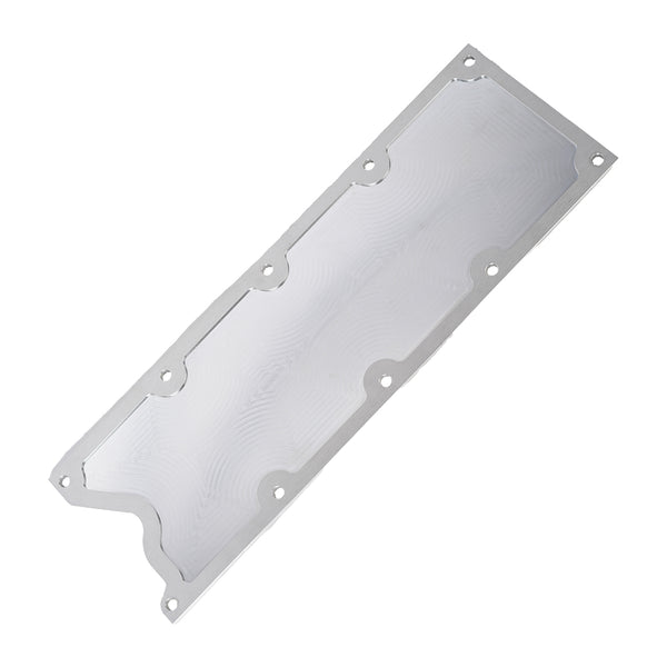 LS Series Valley Cover Plate - LS1 & LS6 - Billet Aluminium - Raw - SpeedUpPerformance