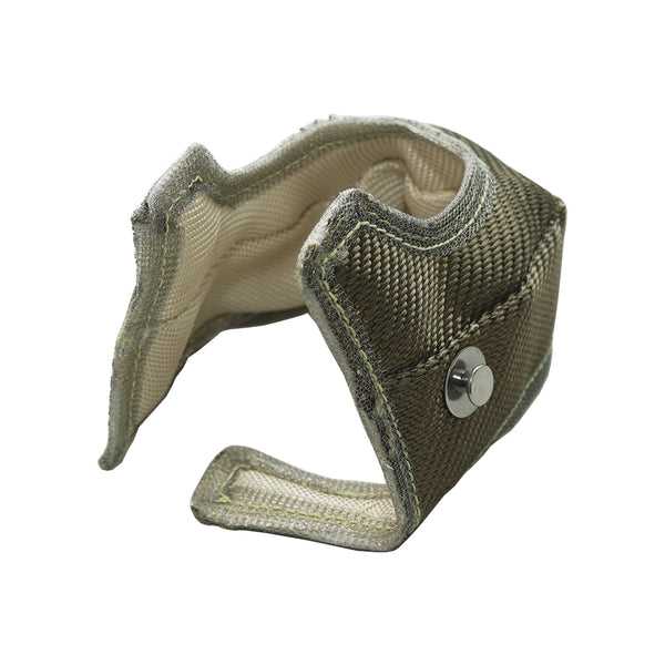 Heavy Duty Wastegate Beanie for 60mm External Gates - Titanium - SpeedUpPerformance