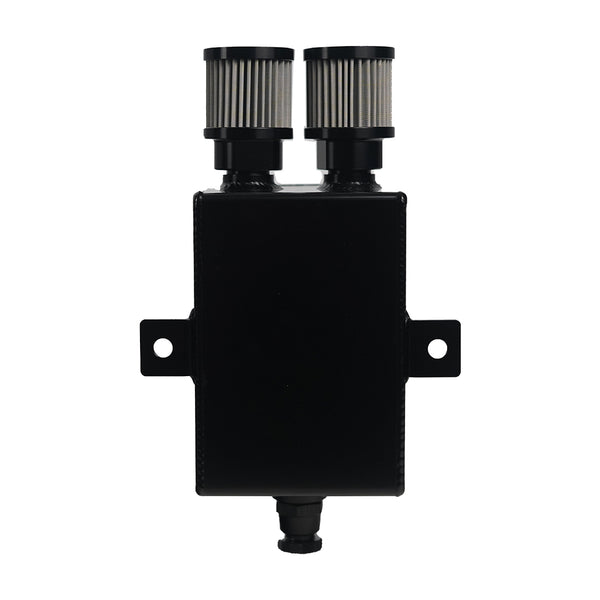 2.0L Universal High-Performance Baffled Catch Can with Drain - SPEEDUPPERFORMANCE