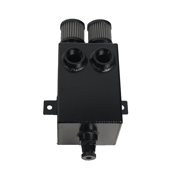2.0L Universal High-Performance Baffled Catch Can with Drain - SPEEDUPPERFORMANCE