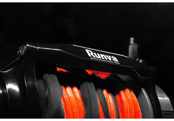 RUNVA Winch EWB12K Max 12V With Armortech Synthetic Rope