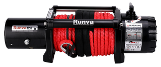 RUNVA WINCH EWV12000 ULTIMATE 12V WITH SYNTHETIC ROPE