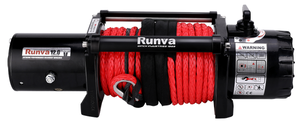 Runva EWV12000 Ultimate 12V with Synthetic Rope