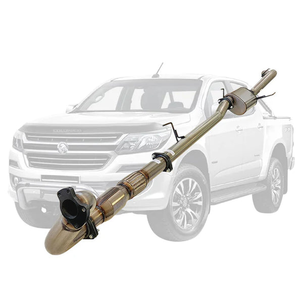Holden Colorado RG 2012-2016 2.8L 3 Inch Turbo Back Exhaust - SpeedUpPerformance