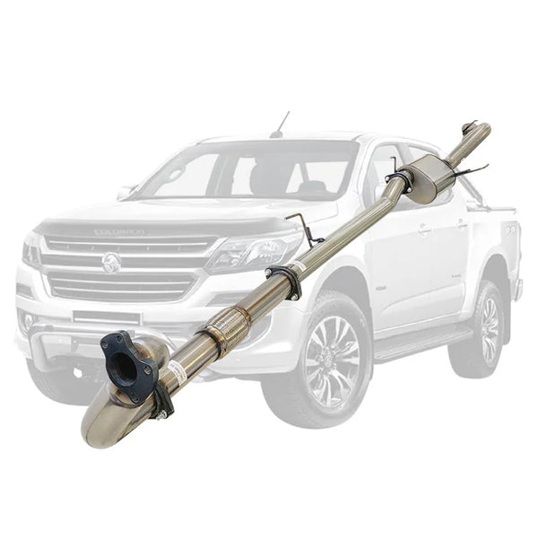 Holden Colorado RG 2012-2016 2.8L 3 Inch Turbo Back Exhaust - SpeedUpPerformance