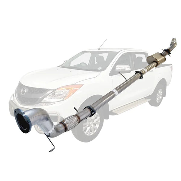 Mazda BT-50 UP 2011-2016 3.2L P5AT 3 Inch Turbo Back Exhaust - SpeedUpPerformance
