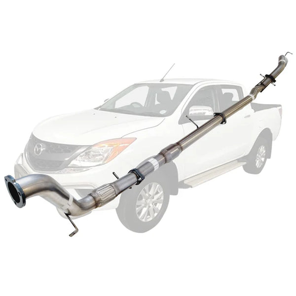 Mazda BT-50 UP 2011-2016 3.2L P5AT 3 Inch Turbo Back Exhaust - SpeedUpPerformance