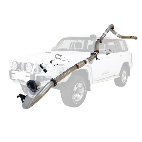 Nissan Patrol Y61 GU 3.0L ZD30 Wagon 3 Inch Turbo Back Exhaust 2000-2016 - SpeedUpPerformance