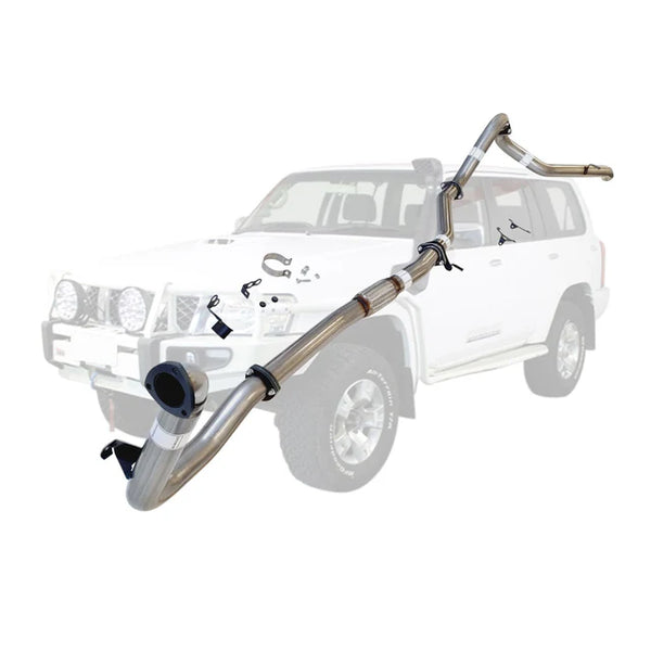 Nissan Patrol Y61 GU 3.0L ZD30 Wagon 3 Inch Turbo Back Exhaust 2000-2016 - SpeedUpPerformance