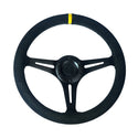 330mm Steering Wheel "The Track Hack" - Suede - SpeedUpPerformance