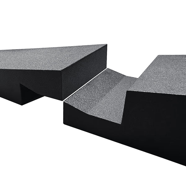 Speed Up Performance 2-Piece Vehicle Ramps – Low Profile Car Service Ramps (Pair) - SPEEDUPPERFORMANCE