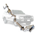 Toyota Landcruiser 100 Series HDJ100 1HD-FTE Wagon 3 Inch Turbo Back Exhaust - SpeedUpPerformance