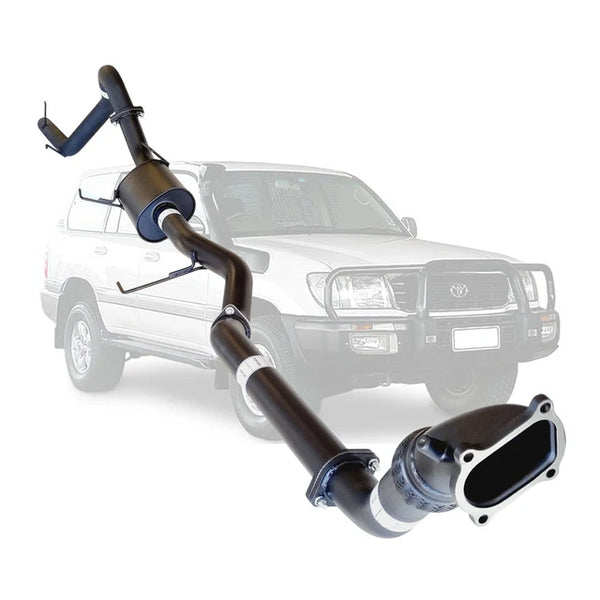 Toyota Landcruiser 100 Series HDJ100 1HD-FTE Wagon 3 Inch Turbo Back Exhaust - SpeedUpPerformance