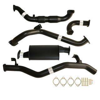 Toyota Landcruiser 79 Series VDJ79R V8 2007 - 10/2016 S Cab Ute 3 Inch Turbo Back Exhaust - SpeedUpPerformance