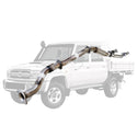 Toyota Landcruiser 79 Series VDJ79R V8 2017-onward Dual Cab Ute 3 Inch DPF Back Exhaust - SpeedUpPerformance