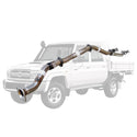 Toyota Landcruiser 79 Series VDJ79R V8 2017-onward Dual Cab Ute 3 Inch DPF Back Exhaust - SpeedUpPerformance
