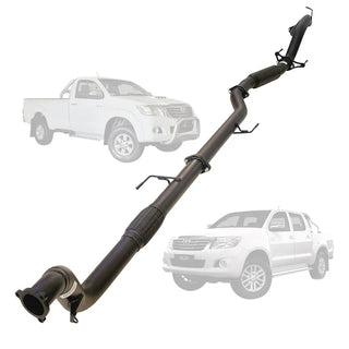Toyota Hilux KUN16 / KUN26 3.0L 1KD-FTV MY05-15 3 Inch Turbo Back Exhaust - SpeedUpPerformance