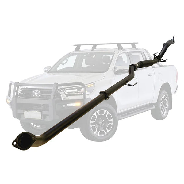 Toyota Hilux N80 2015-Onward 2.8L 1GD-FTV 3 Inch DPF Back Exhaust - SpeedUpPerformance
