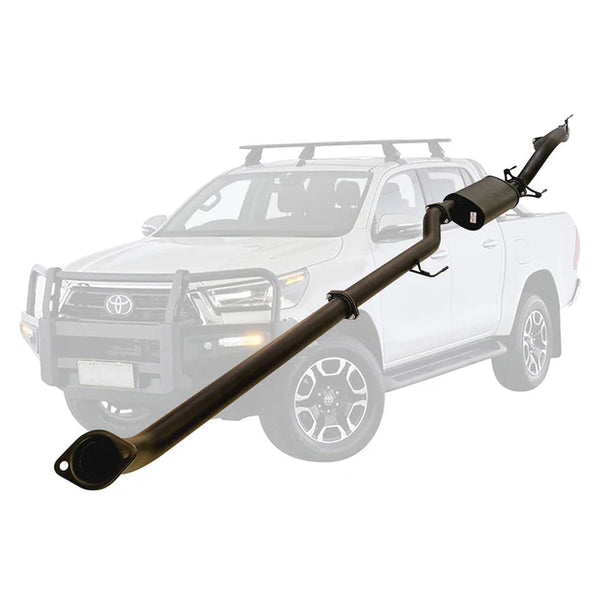 Toyota Hilux N80 2015-Onward 2.8L 1GD-FTV 3 Inch DPF Back Exhaust - SpeedUpPerformance