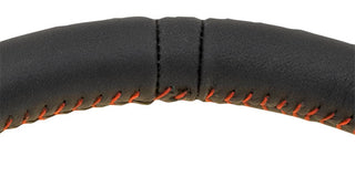 Raceworks 350mm Leather Dished Steering Wheel - SpeedUpPerformance