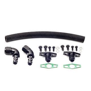 Turbo Oil Drain Line Kit For Ford Falcon XR6 BA/BF/FG FPV F6 with GT3582R/GT3576